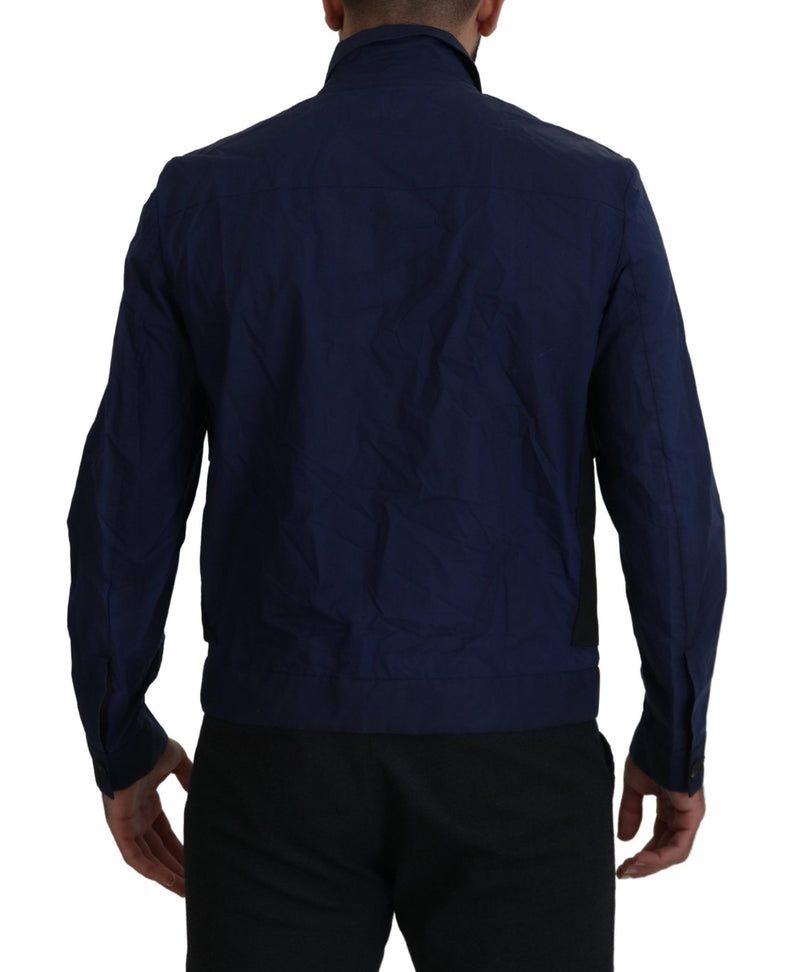 Svelte Dark Blue Cotton Shirt Dsquared²