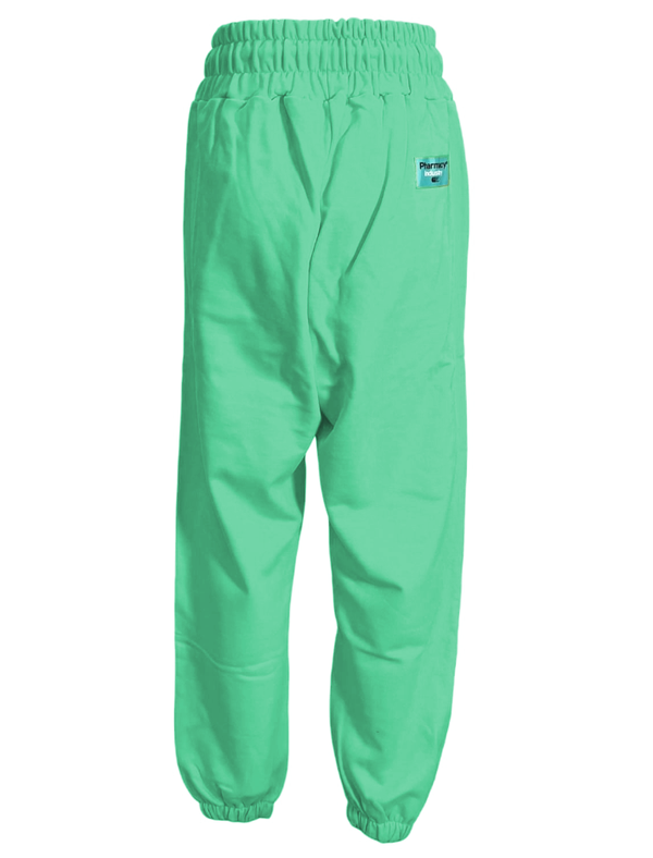 Chic Drawstring Sweatpants in Lush Green Pharmacy Industry