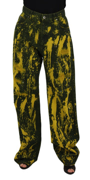 Sunshine Yellow High Waist Denim Dolce & Gabbana