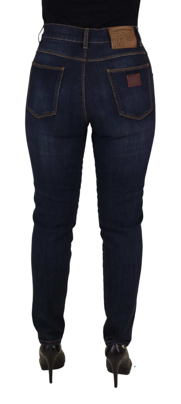 Elevate Your Denim Game with High Waist Skinny Jeans Dolce & Gabbana