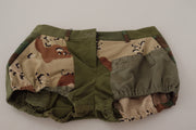 Army Green High-Waist Hot Pants Dolce & Gabbana