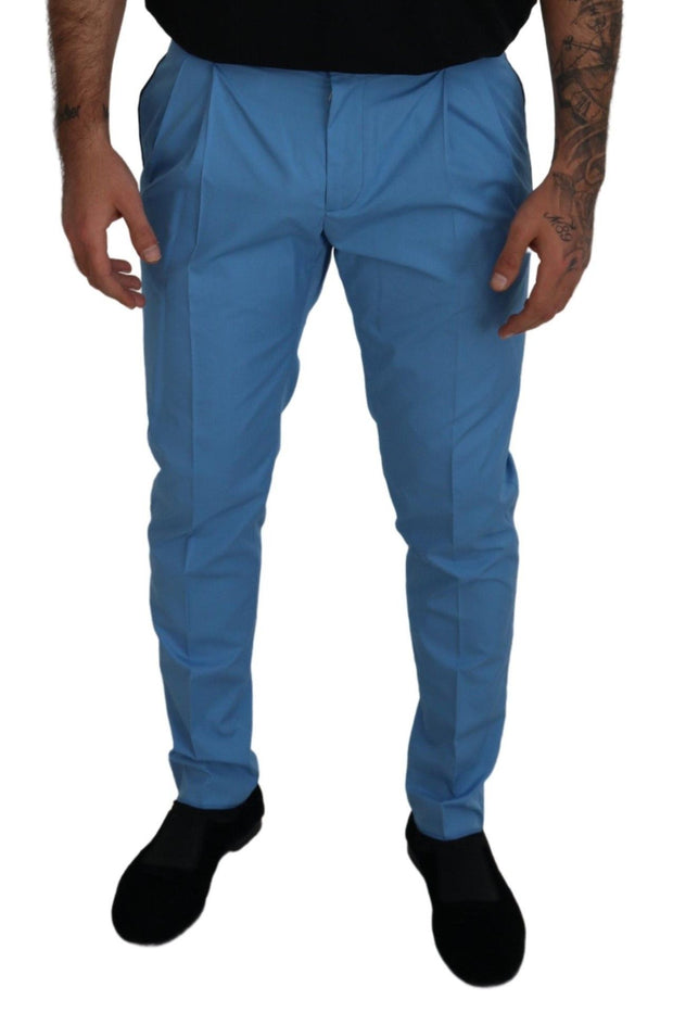 Elegant Slim Fit Chinos - Indulge in Italian Luxury Dolce & Gabbana