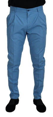 Elegant Slim Fit Chinos - Indulge in Italian Luxury Dolce & Gabbana