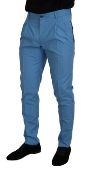 Elegant Slim Fit Chinos - Indulge in Italian Luxury Dolce & Gabbana