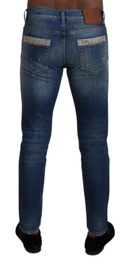 Elegant Slim Fit Italian Denim Jeans Dolce & Gabbana