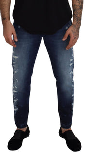 Elegant Blue Wash Regular Fit Jeans Dolce & Gabbana