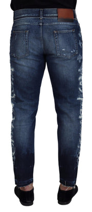 Elegant Blue Wash Regular Fit Jeans Dolce & Gabbana