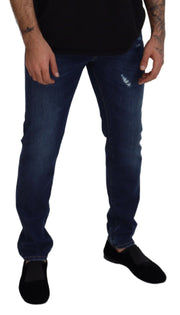 Chic Slim Fit Italian Denim Sensation Dolce & Gabbana