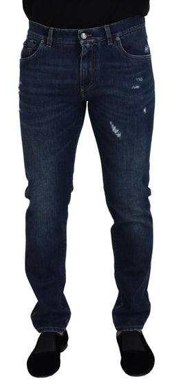 Chic Slim Fit Italian Denim Sensation Dolce & Gabbana