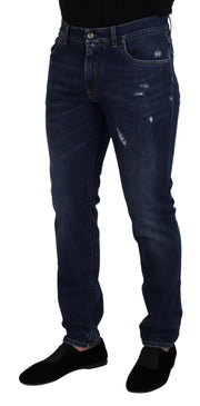 Chic Slim Fit Italian Denim Sensation Dolce & Gabbana