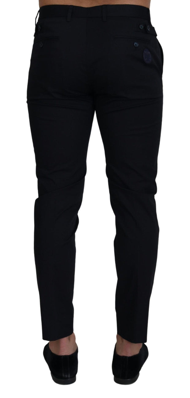 Elegant Slim Fit Chinos Dress Pants Dolce & Gabbana