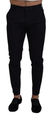 Elegant Slim Fit Chinos Dress Pants Dolce & Gabbana