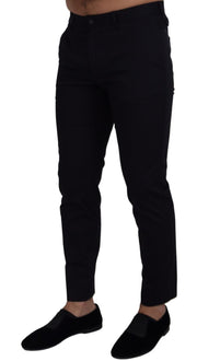 Elegant Slim Fit Chinos Dress Pants Dolce & Gabbana