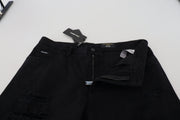 Elegant Black Loose Fit Italian Jeans Dolce & Gabbana