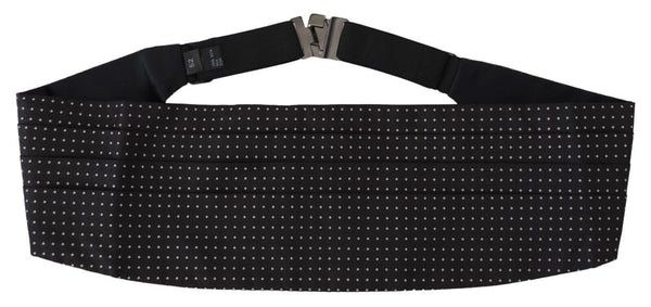 Elegant Silk Polka Dot Cummerbund Dolce & Gabbana