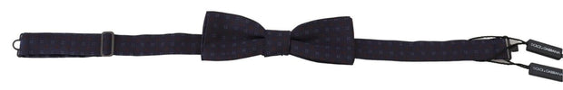 Elegant Silk Patterned Bow Tie Dolce & Gabbana