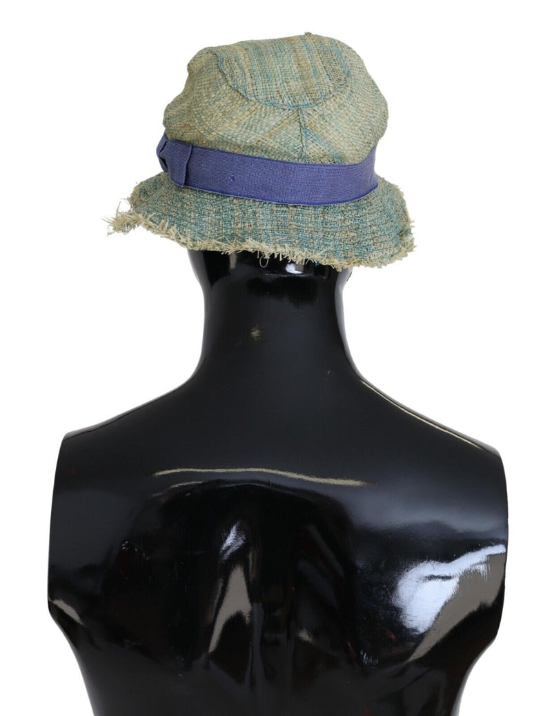 Chic Multicolor Cotton Bucket Hat Dolce & Gabbana