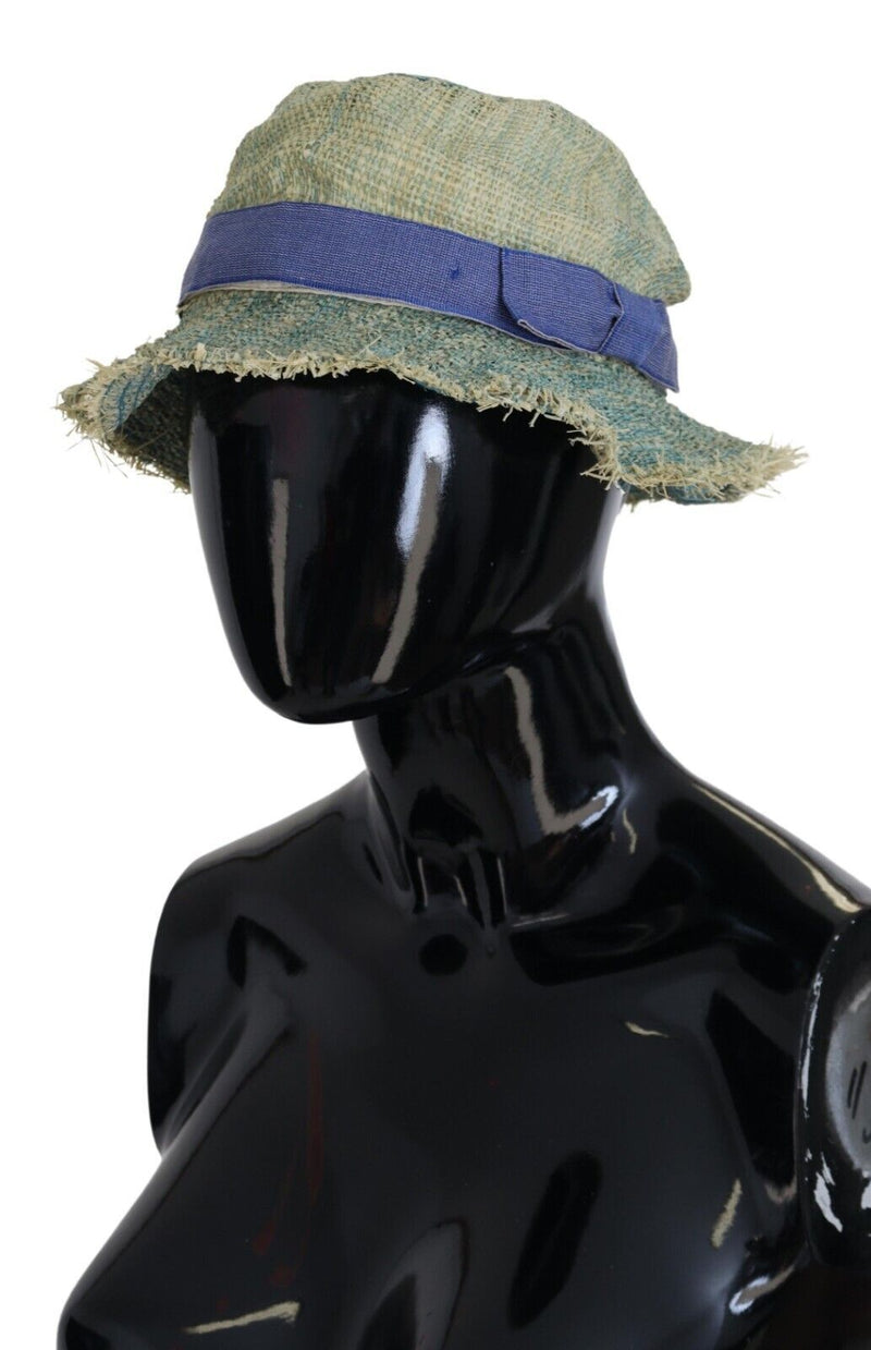 Chic Multicolor Cotton Bucket Hat Dolce & Gabbana