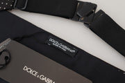 Elegant Silk Polka Dot Cummerbund Dolce & Gabbana