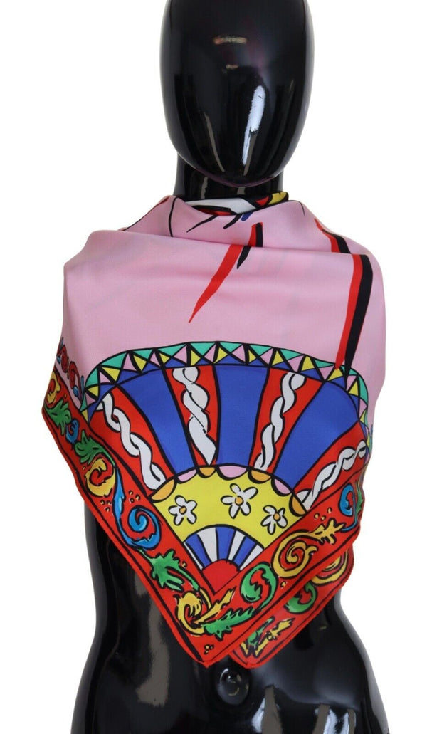 Sumptuous Silk Scarf with Exclusive Print Dolce & Gabbana