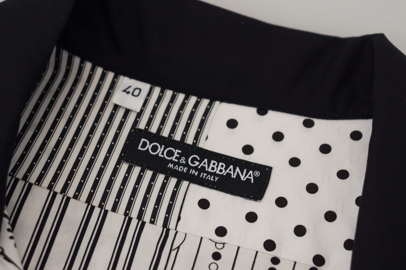 Elegant Black & White Cotton Shirt Dolce & Gabbana