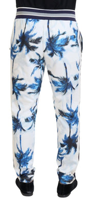 Chic White MainLine Trousers for Men Dolce & Gabbana