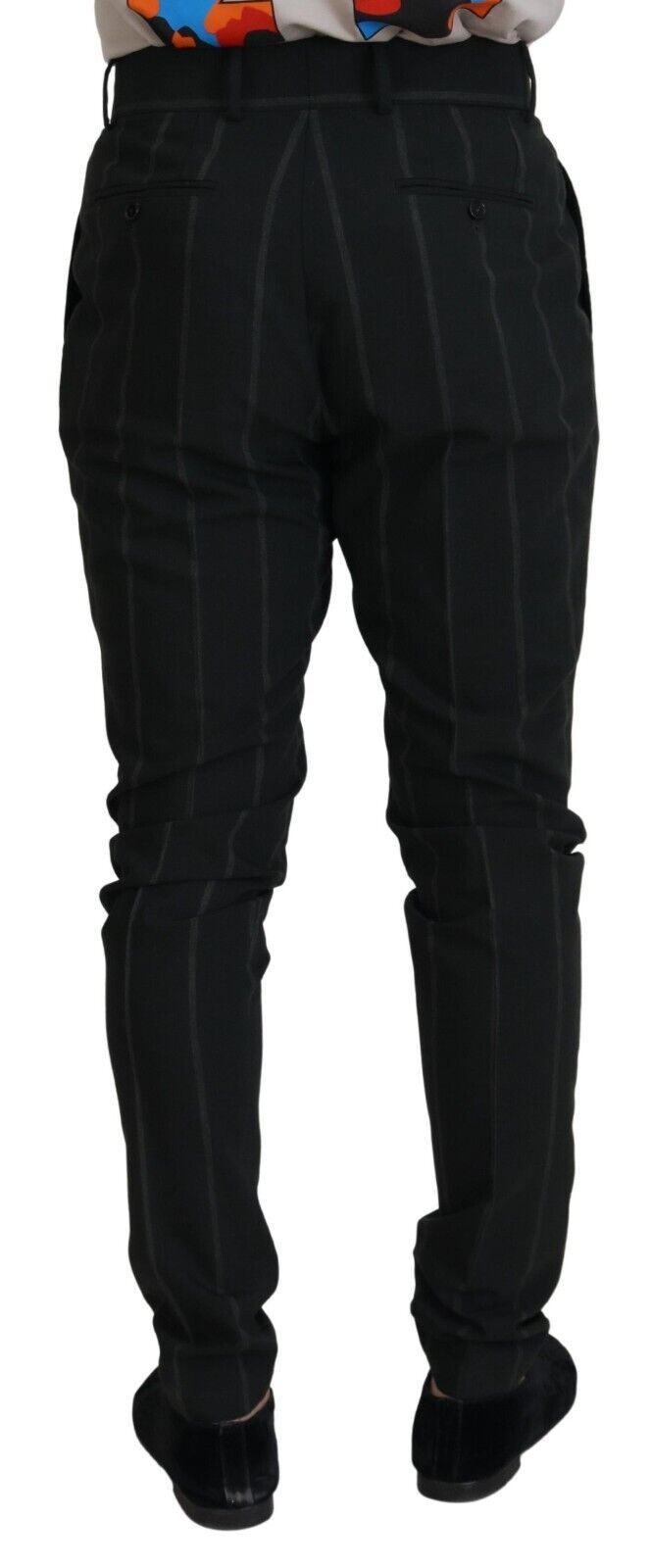 Elegant Black Tailored Trousers Dolce & Gabbana