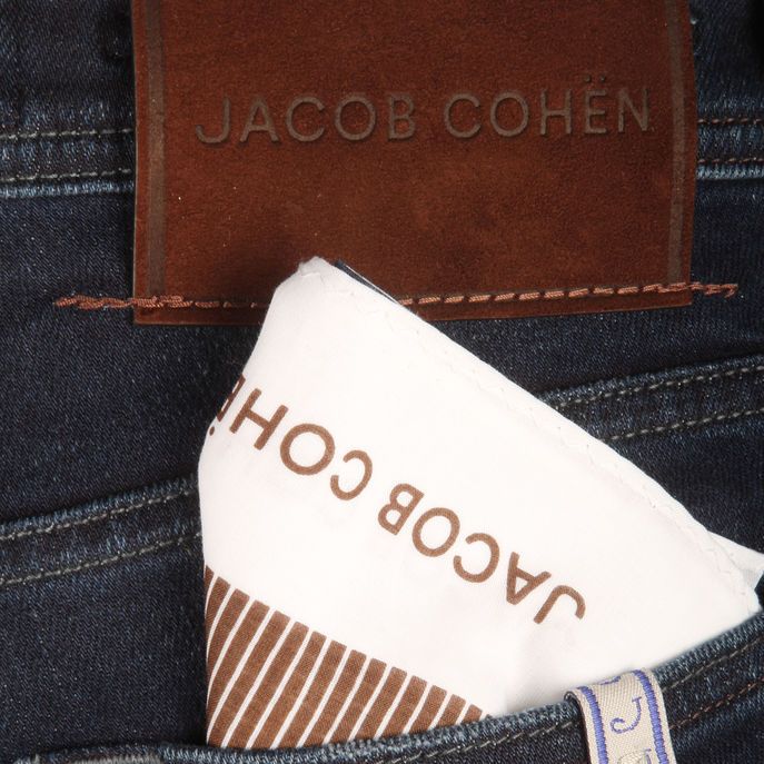 Blue Cotton Men's Jeans Jacob Cohen