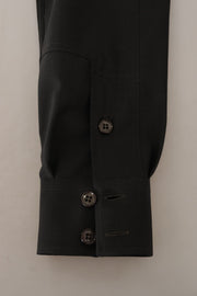 Elegant Slim Fit Dark Green Cotton Shirt Dolce & Gabbana