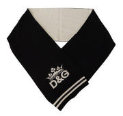 Elegant Cashmere Men's Scarf Wrap Dolce & Gabbana