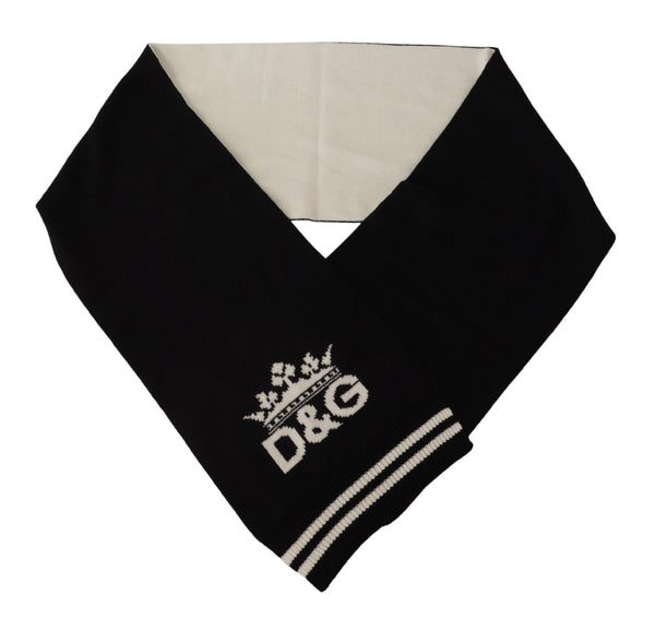 Elegant Cashmere Men's Scarf Wrap Dolce & Gabbana