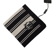 Elegant Silk Men's Square Scarf Dolce & Gabbana