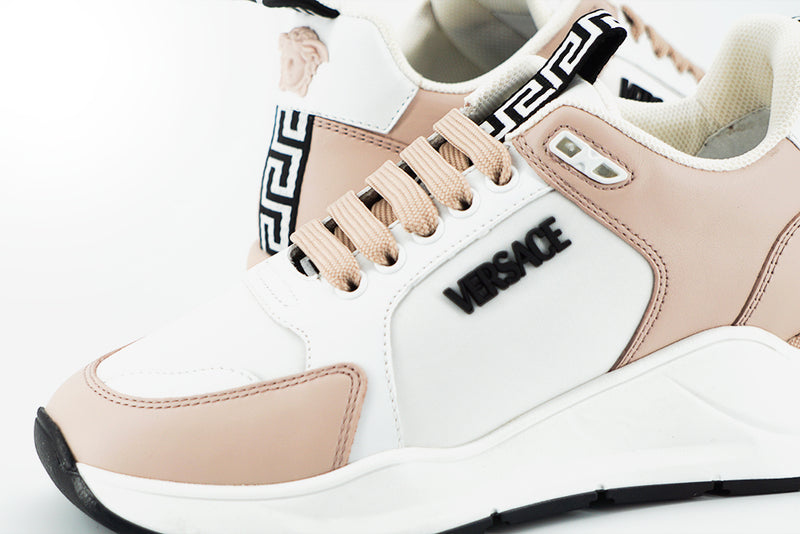 Powder Pink Splendor Sneakers Versace