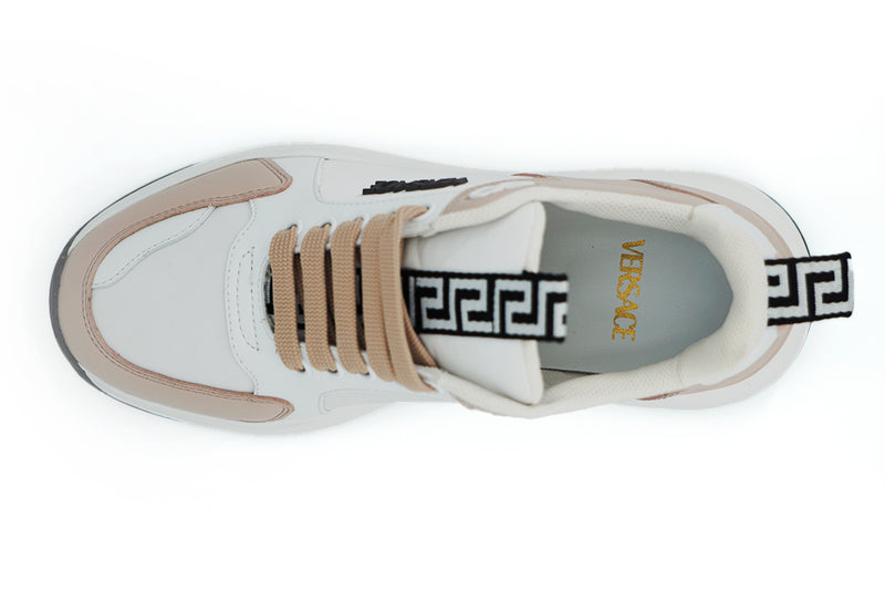 Powder Pink Splendor Sneakers Versace