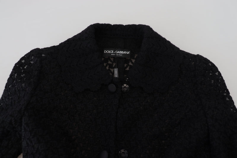 Classic Button Down Knitted Long Jacket Dolce & Gabbana