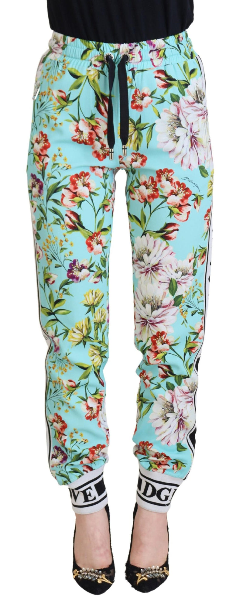 Elegant Multicolor Viscose Pants Dolce & Gabbana