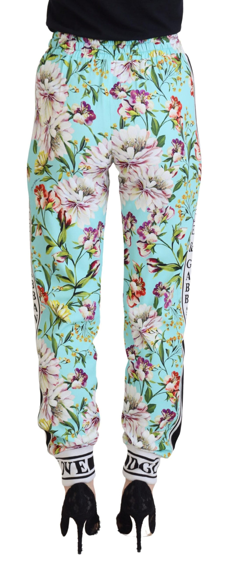 Elegant Multicolor Viscose Pants Dolce & Gabbana