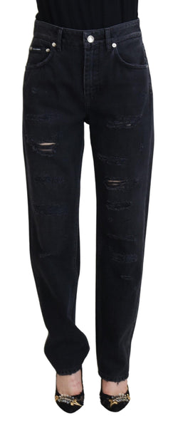 Chic Black Denim Pants - Elevate Your Wardrobe Dolce & Gabbana