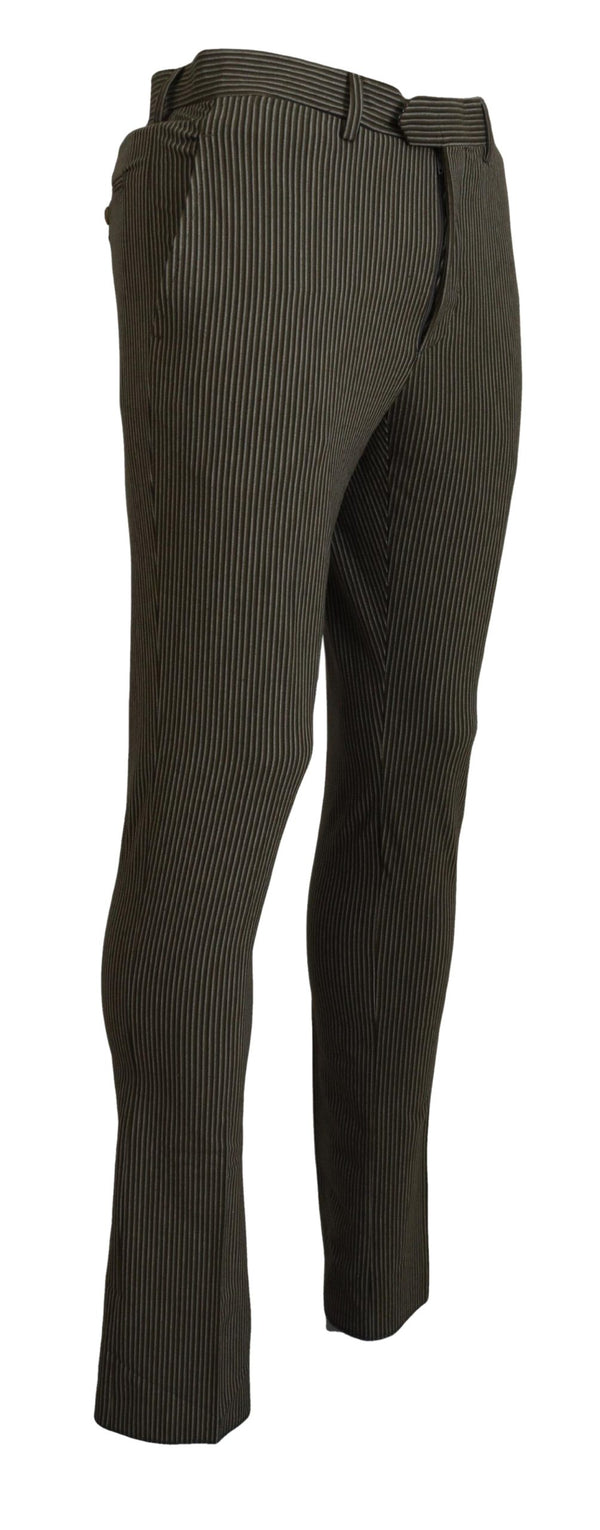 Elegant Multicolor Pure Cotton Trousers BENCIVENGA