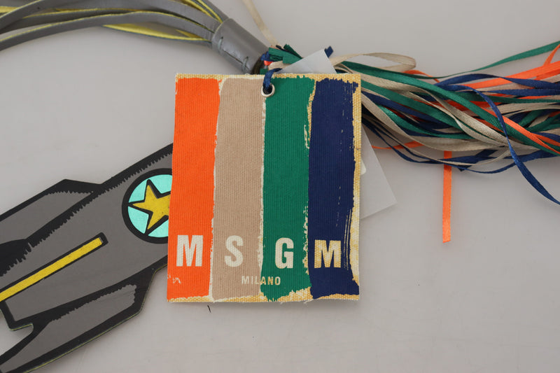 Chic Multicolor Keychain & Bag Charms MSGM