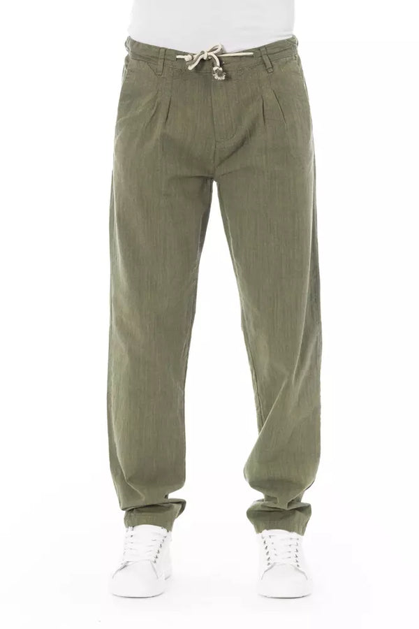 Army Cotton Men Chino Baldinini Trend