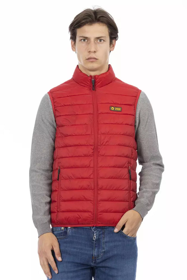 Red Polyester Men Jacket Ciesse Outdoor