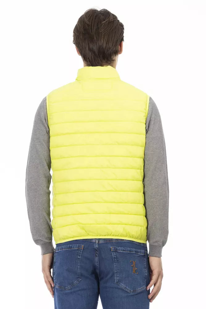 Yellow Polyester Men Sleeveless Jacket Ciesse Outdoor