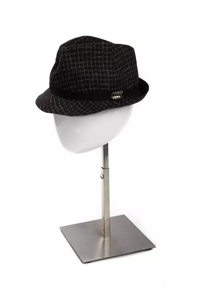 Black Wool Women Hat BYBLOS