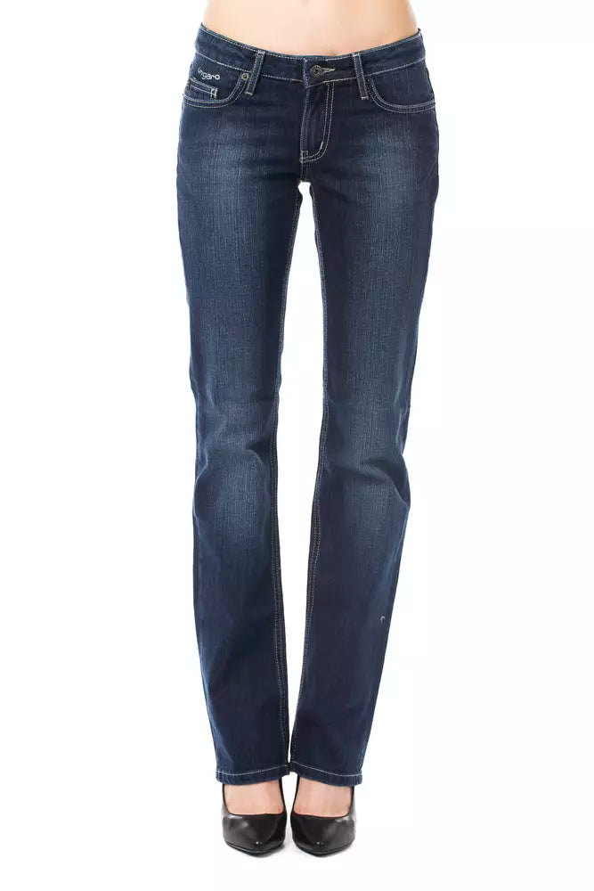 Blue Cotton Women Jeans Ungaro Fever