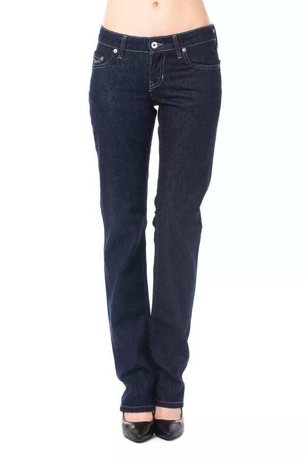 Blue Cotton Women Jeans Ungaro Fever