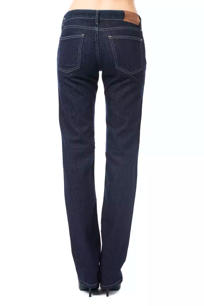 Blue Cotton Women Jeans Ungaro Fever