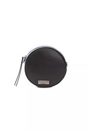 Black Leather Women Crossbody Pompei Donatella