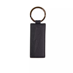 Blue Leather Men Keychain Neil Barrett