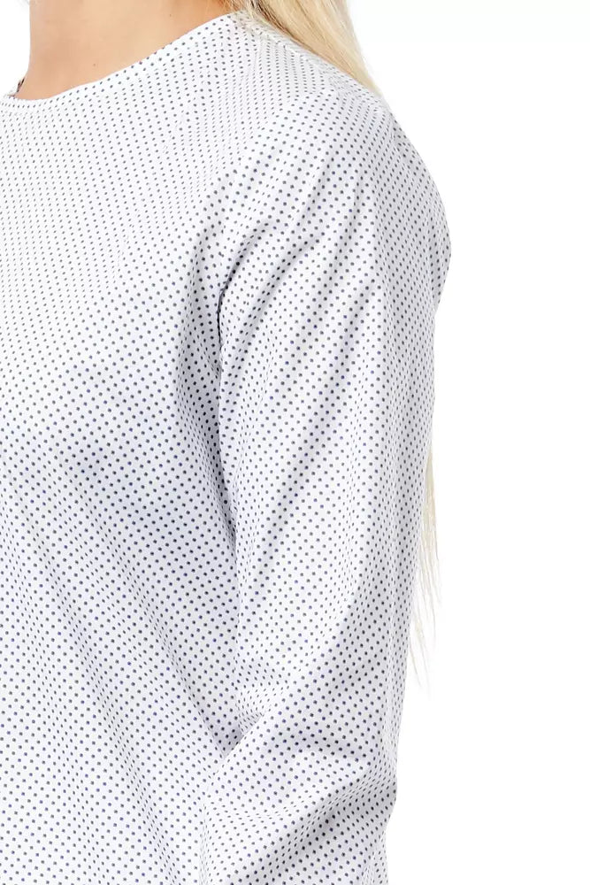 White Cotton Women Shirt Bagutta